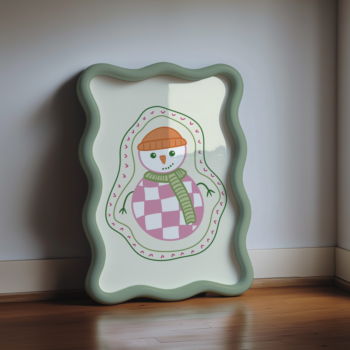 Snowman Print