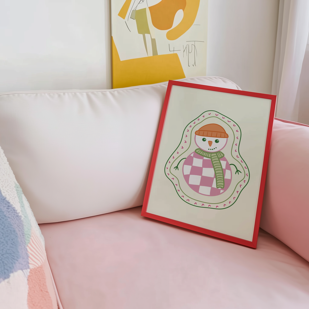 Snowman Print