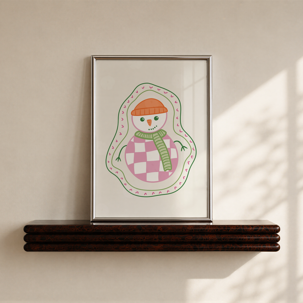 Snowman Print