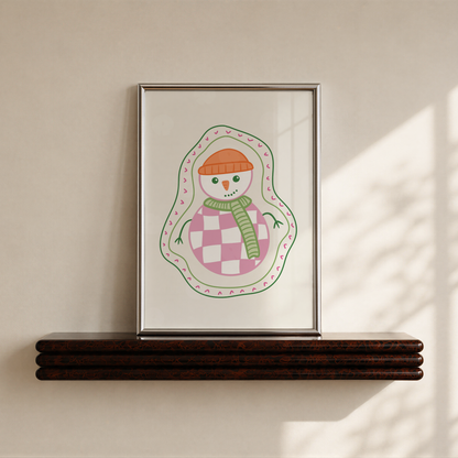 Snowman Print