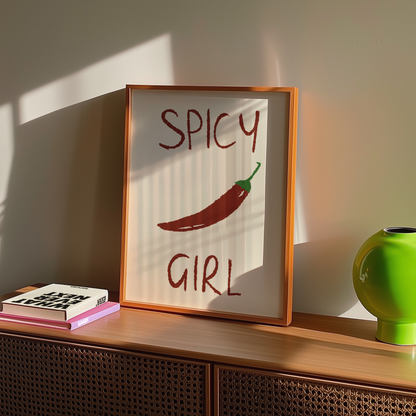 Spicy Girl Print