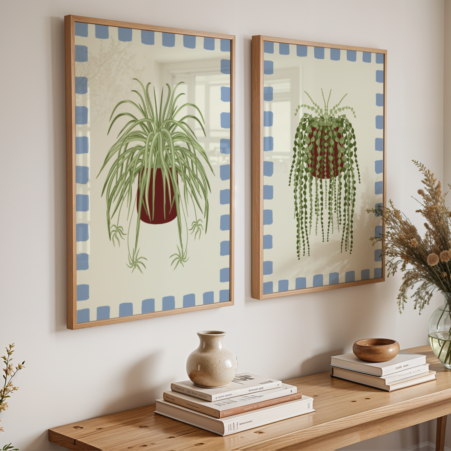 Set of 2 House Plant Print Bundle