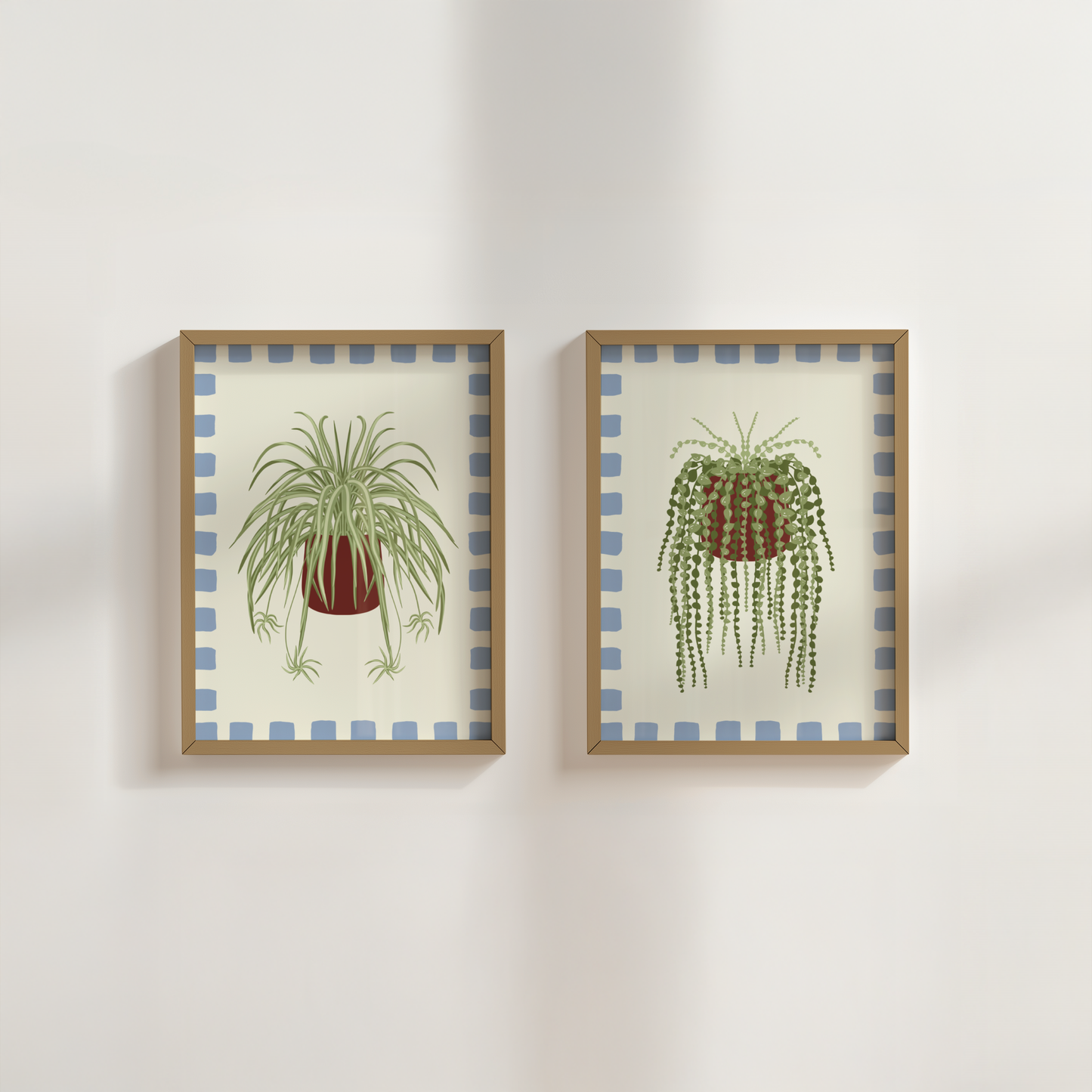 Set of 2 House Plant Print Bundle