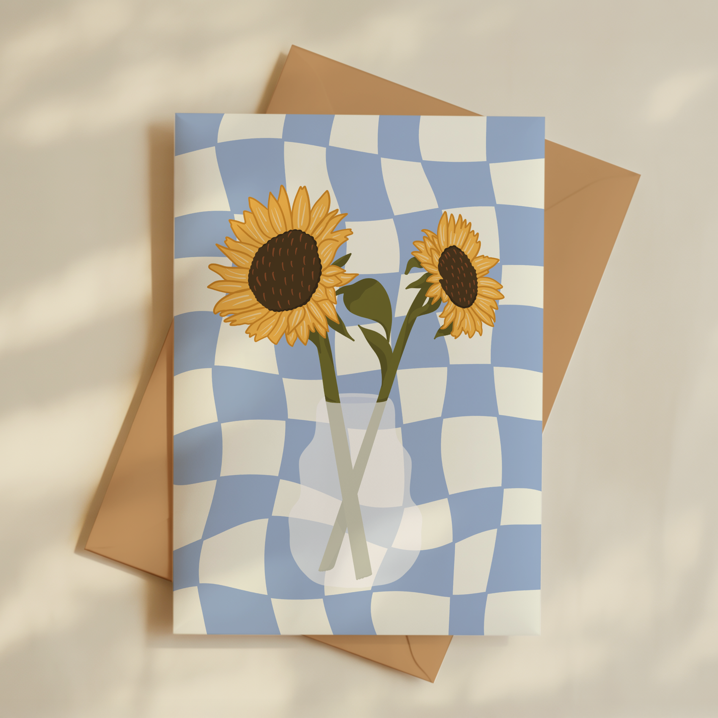 Sunflower Greetings Card