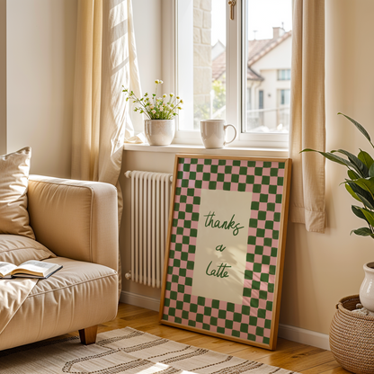 Thanks a Latte Print