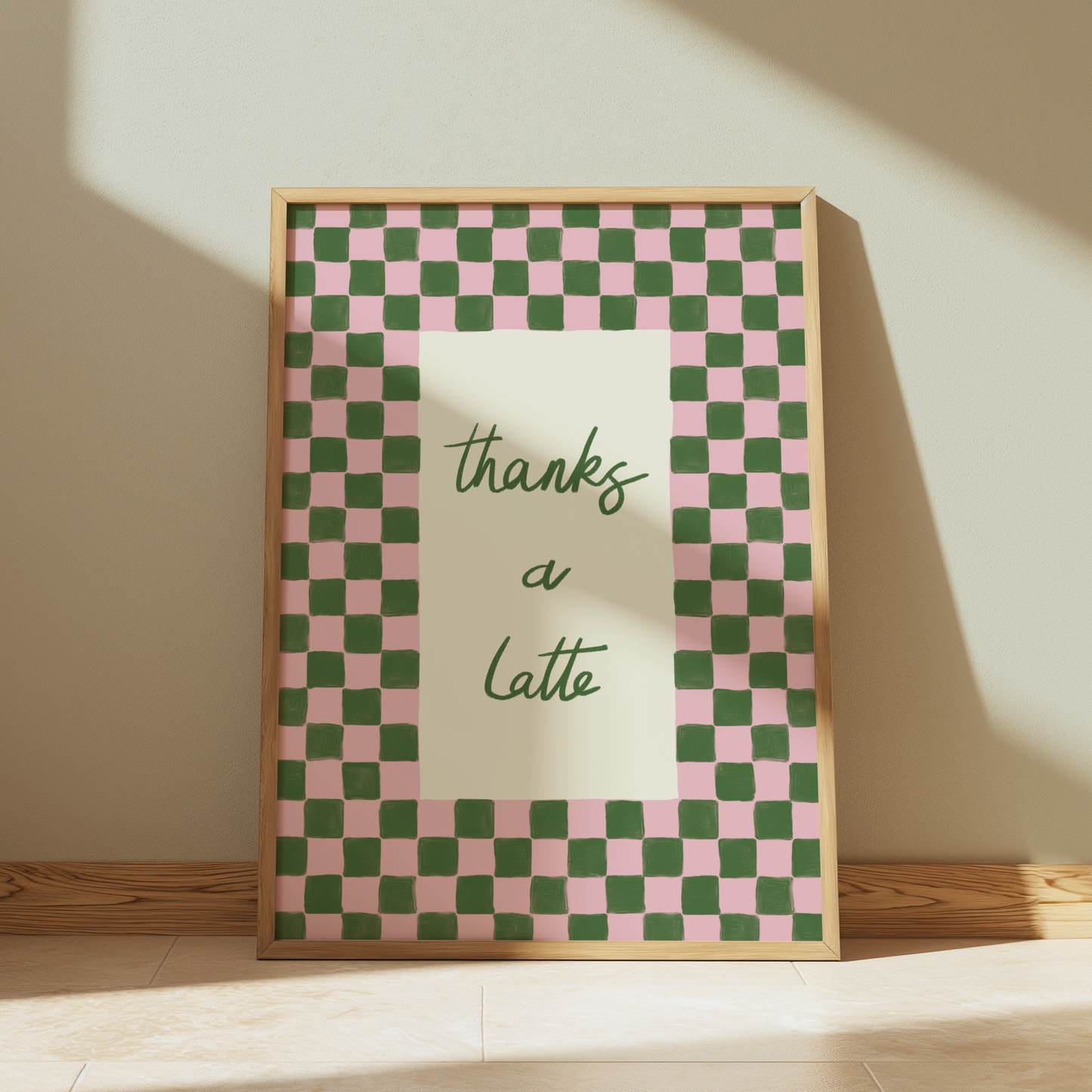 Thanks a Latte Print