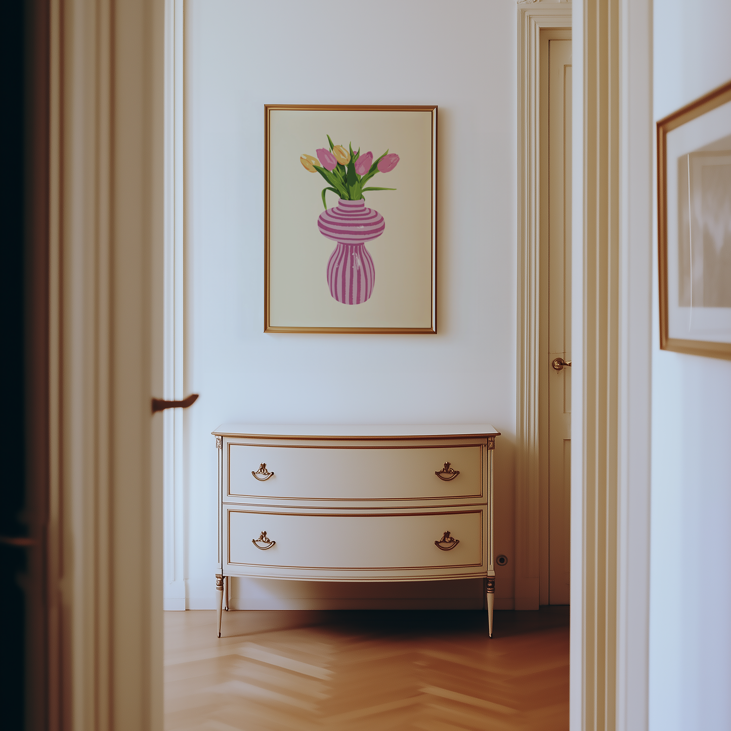 Tulip Vase Print