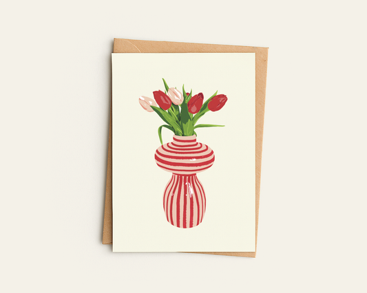 Tulips Greeting Card