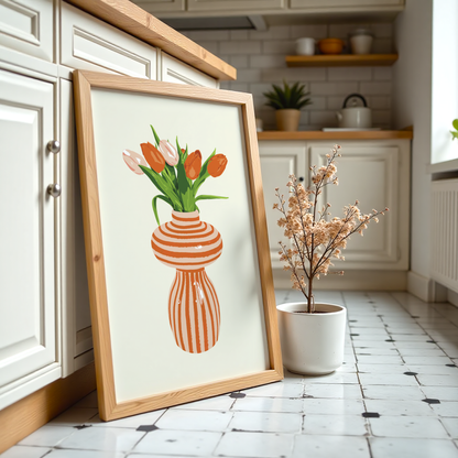Tulip Vase Print