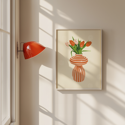 Tulip Vase Print