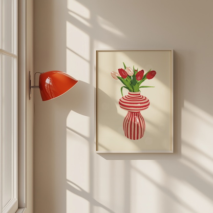 Tulip Vase Print