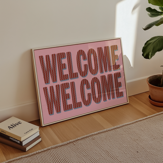 Welcome Print