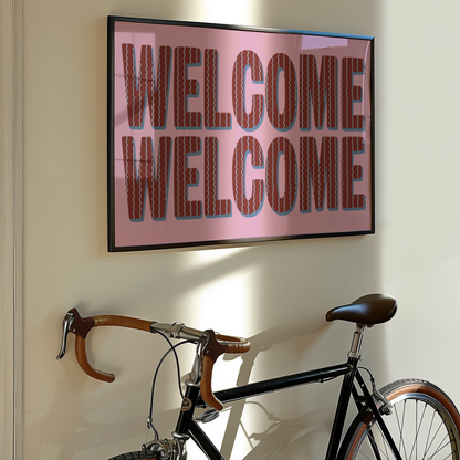 Welcome Print