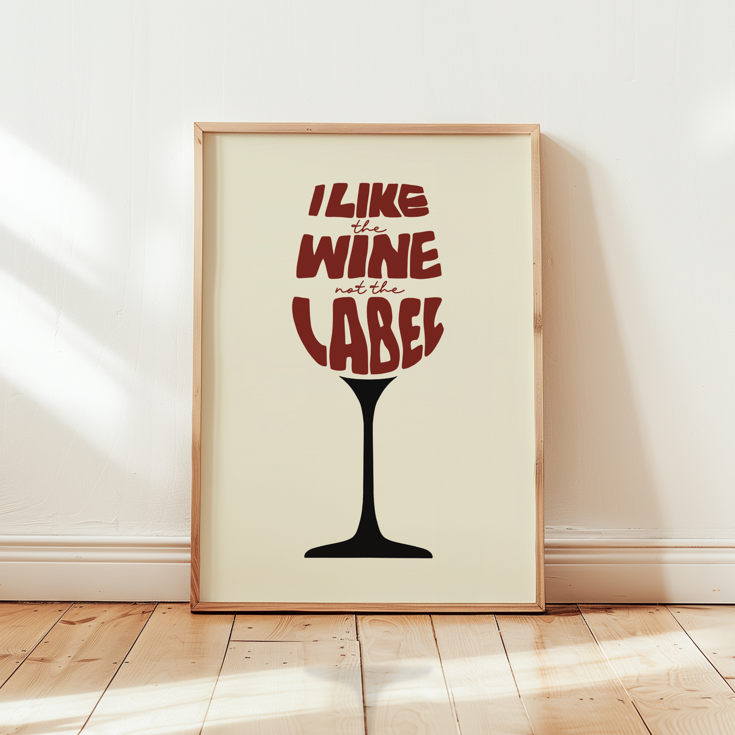 Wine Glass Print