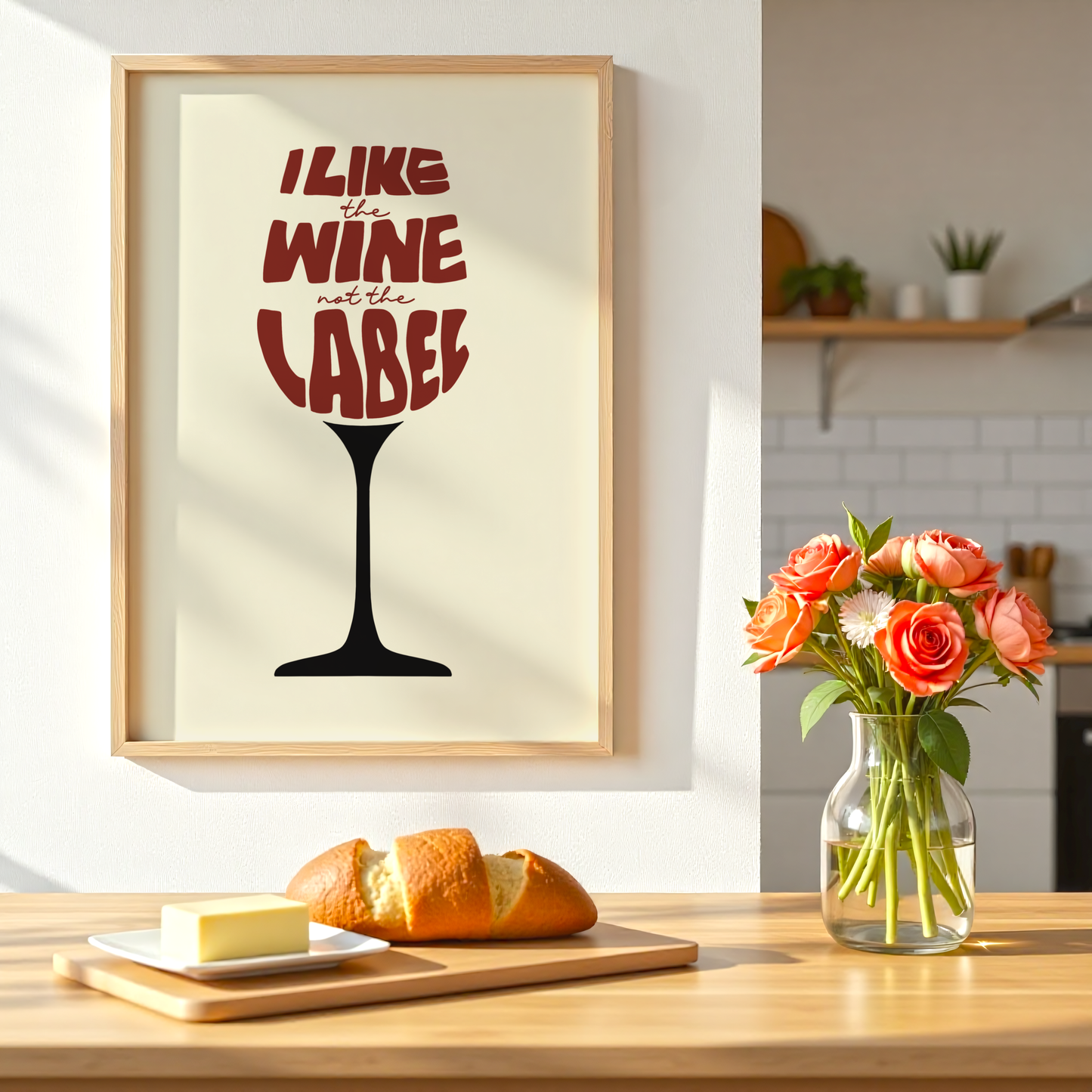 Wine Glass Print