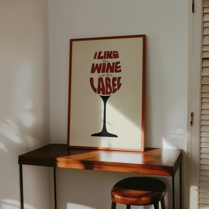 Wine Glass Print