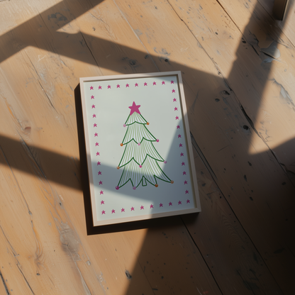 Christmas Tree Print