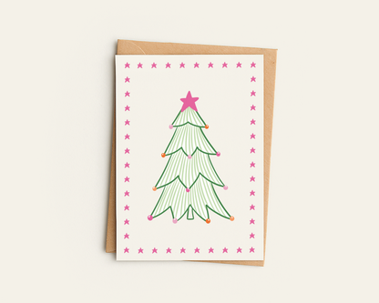 Christmas Tree Greetings Card